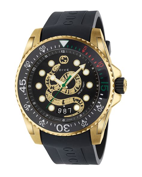 gucci watch price for men|gucci snake watch men's.